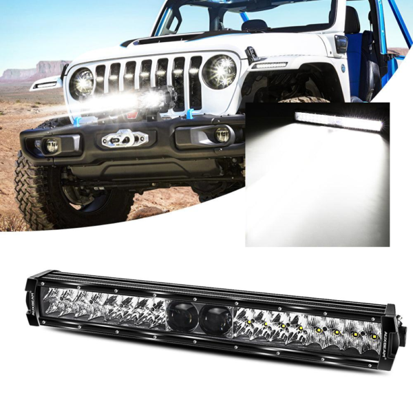 Auxbeam 22 Inch 5D-PRO Series 22000LM Spot Beam Off Road Led Light Bar