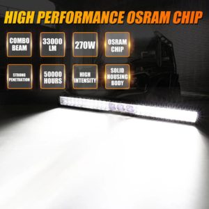 Auxbeam 32 Inch 5D-PRO Series 33000LM Spot Beam Off Road Led Light Bar