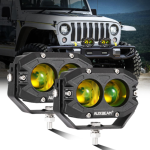 Auxbeam R4 4 Inch 60W LED Pods Amber Spot Driving Light
