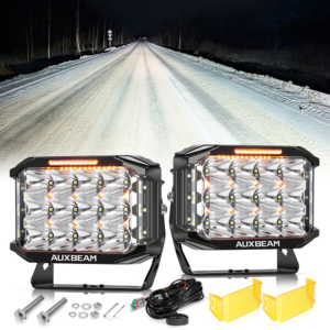 Auxbeam V-MAX Series  7x5 Inch Rectangle 228W 26100LM Spot Beam Side Shooter